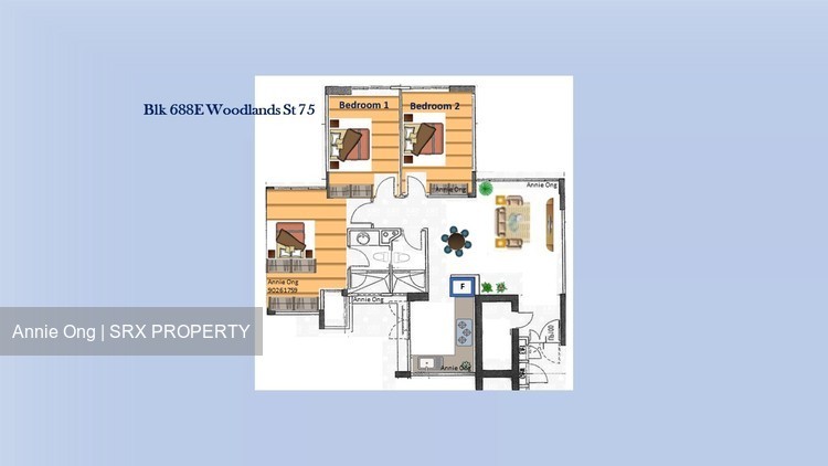 Blk 688E Woodlands Drive 75 (Woodlands), HDB 5 Rooms #222297021
